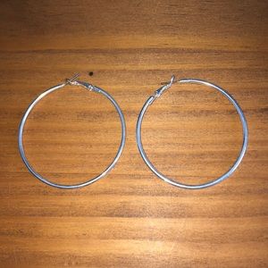 hoop earrings